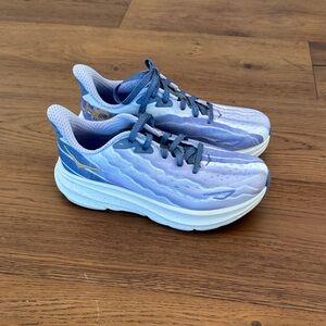 Hoka Gradient Light Blue Lavender Running Sneakers